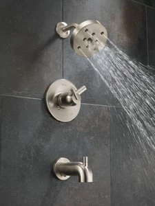 Cheapest 🛒 Delta Faucet Trinsic® Single Handle Single Function Bathtub & Shower Faucet in Brilliance® Stainless (Trim Only) 😉 - Image 4