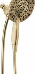 Buy 👏 Delta Faucet In2Ition® Multi Function Hand Shower in Brilliance® Champagne Bronze 💯