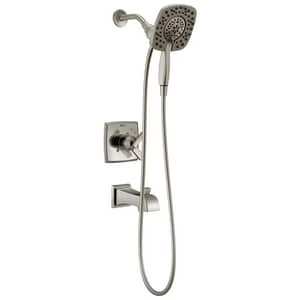 Cheapest 🔥 Delta Faucet Ashlyn® Single Handle Multi Function Bathtub & Shower Faucet in Brilliance® Stainless (Trim Only) 🔔
