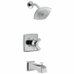 Buy 🤩 Delta Faucet Ashlyn® Single Handle Single Function Bathtub & Shower Faucet in Chrome (Trim Only) 👏