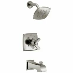 Top 10 ⭐ Delta Faucet Ashlyn® Single Handle Single Function Bathtub & Shower Faucet in Brilliance® Stainless (Trim Only) 🥰