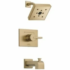 Best reviews of 🎁 Delta Faucet Vero® Single Handle Single Function Bathtub & Shower Faucet in Brilliance® Champagne Bronze (Trim Only) 🌟