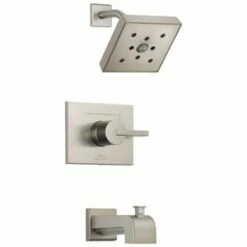 Coupon 👏 Delta Faucet Vero® Single Handle Single Function Bathtub & Shower Faucet in Brilliance® Stainless (Trim Only) 😀