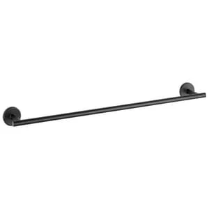 Discount 😍 Delta Faucet Trinsic® 24 in. Towel Bar in Matte Black 🔥