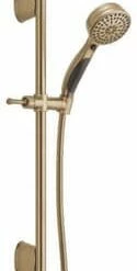 Cheap ⌛ Delta Faucet ActivTouch® Multi Function Hand Shower in Champagne Bronze 🎁