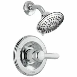 Cheap 😉 Delta Faucet Lahara® Single Handle Multi Function Shower Faucet in Chrome (Trim Only) ⌛