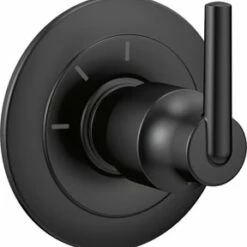 Top 10 🎉 Delta Faucet Trinsic® Three Function Diverter Valve Trim Less Rough-In Valve in Brilliance Matte Black - Two Independent Positions, One Shared Position 😍