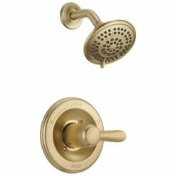 Top 10 🥰 Delta Faucet Lahara® Monitor 14 Series Single Function Pressure Balanced Shower Only Trim in Champagne Bronze 🌟