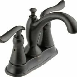 Promo 🌟 Delta Faucet Linden™ Two Handle Centerset Bathroom Sink Faucet in Venetian Bronze 💯