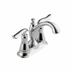 Deals 😉 Delta Faucet Linden™ Two Handle Centerset Bathroom Sink Faucet in Polished Chrome ✨