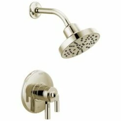 Deals 👏 Delta Faucet Bowery™ Monitor 17 Series 5-function Shower Faucet in Polished Nickel 👍