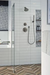 Deals 👏 Delta Faucet Bowery™ Monitor 17 Series 5-function Shower Faucet in Polished Nickel 👍 - Image 3