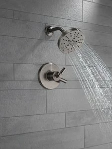 Deals 👏 Delta Faucet Bowery™ Monitor 17 Series 5-function Shower Faucet in Polished Nickel 👍 - Image 5