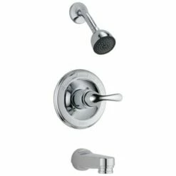 Promo 🛒 Delta Faucet Classic Single Handle Single Function Bathtub & Shower Faucet in Polished Chrome (Trim Only) 😉