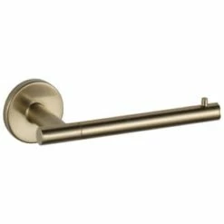 Cheapest 🔥 Delta Faucet Trinsic® Wall Mount Toilet Tissue Holder in Brilliance® Champagne Bronze 🎁