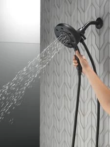 Hot Sale 👍 Delta Faucet In2Ition® Multi Function Hand Shower in Matte Black 🤩 - Image 5