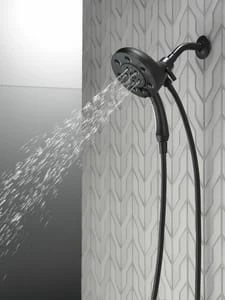 Hot Sale 👍 Delta Faucet In2Ition® Multi Function Hand Shower in Matte Black 🤩 - Image 6