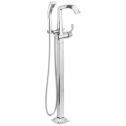 Hot Sale 🔥 Delta Faucet Stryke® Single Handle Lever Floor Mount Filler in Polished Chrome (Trim Only) 😍