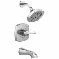 Cheapest 👏 Delta Faucet Stryke® Single Handle Multi Function Bathtub & Shower Faucet in Polished Chrome (Trim Only) 😍