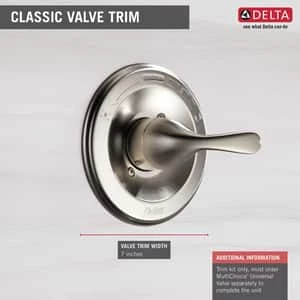 Discount ⌛ Delta Faucet Classic Monitor® 13 Series Single Handle Shower Faucet in Stainless Trim Only 👍 - Image 4