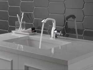 Deals 💯 Delta Faucet Stryke® Monoblock Bathroom Sink Faucet in Matte Black (Handles Sold Separately) ⌛ - Image 2