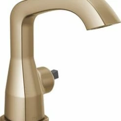 Top 10 ⭐ Delta Faucet Stryke® Bathroom Sink Faucet in Champagne Bronze (Less Pop-Up and Handle) 💯