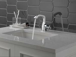 Coupon 🌟 Delta Faucet Stryke® Monoblock Bathroom Sink Faucet in Brilliance® Stainless (Handles Sold Separately) ❤️ - Image 2