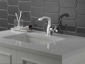 Coupon 🌟 Delta Faucet Stryke® Monoblock Bathroom Sink Faucet in Brilliance® Stainless (Handles Sold Separately) ❤️ - Image 3