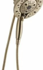 Outlet 👏 Delta Faucet In2Ition® Multi Function Hand Shower in Brilliance® Champagne Bronze ✨