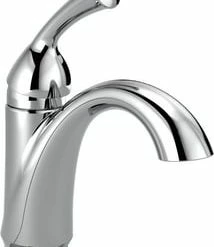 New 😉 Delta Faucet Haywood™ Single Handle Centerset Bathroom Sink Faucet in Chrome 🔥