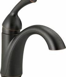 Promo 👏 Delta Faucet Haywood™ Single Handle Centerset Bathroom Sink Faucet in Venetian Bronze 💯