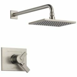 Deals 💯 Delta Faucet Vero® Single Handle Single Function Shower Faucet in Brilliance® Stainless (Trim Only) ✔️