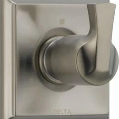 Budget 🛒 Delta Faucet Dryden™ Three Function Diverter Valve Trim Less Rough-In Valve in Brilliance Stainless - Two Independent Positions, One Shared Position 👍