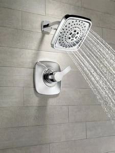 Best Sale 👍 Delta Faucet Tesla® Single Handle Multi Function Shower Faucet in Chrome (Trim Only) 🤩 - Image 3