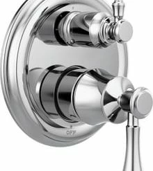 Cheapest ✨ Delta Faucet Monitor® 14 Series Two Handle Multi Function Bathtub & Shower Faucet in Chrome Trim Only 🌟