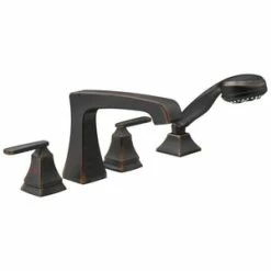Brand new 🎉 Delta Faucet Ashlyn® Two Handle Roman Tub Faucet in Venetian Bronze Trim Only 🎁