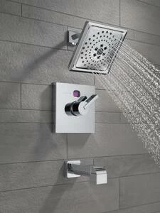 Wholesale 🎉 Delta Faucet Universal Showering Multi Function Full Body, H2Okinetic® and Pause Showerhead in Brilliance® Champagne Bronze 🤩 - Image 2