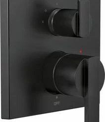 Discount ❤️ Delta Faucet Monitor® 14 Series Two Handle Bathtub & Shower Faucet in Matte Black (Trim Only) ✔️