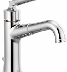 Best deal 💯 Delta Faucet Bowery™ Single Lever Handle Monoblock Bathroom Sink Faucet with Metal Pop-Up Drain in Polished Chrome ✔️