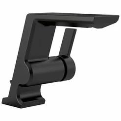 Best reviews of 🎉 Delta Faucet Pivotal® Single Handle Centerset Bathroom Sink Faucet with Metal Pop-Up Drain in Matte Black 🎁
