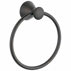 Discount 👍 Delta Faucet Lahara™ Round Closed Towel Ring in Venetian Bronze ✨
