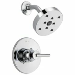 Outlet 💯 Delta Faucet Trinsic® Single Handle Single Function Shower Faucet in Chrome (Trim Only) ✨