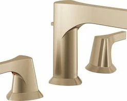 Buy 😀 Delta Faucet Zura® Two Handle Widespread Bathroom Faucet in Brilliance Champagne Bronze 👏