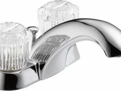 Top 10 😍 Delta Faucet Classic Two Handle Centerset Bathroom Sink Faucet in Polished Chrome 🌟