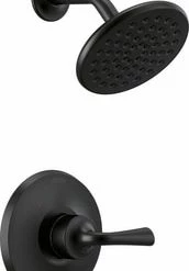 Outlet 💯 Delta Faucet Kayra™ Single Handle Single Function Shower Faucet in Matte Black (Trim Only) 🧨