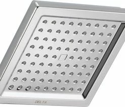 New 😀 Delta Faucet Dryden™ Single Function Full Showerhead in SpotShield® Stainless 🎉