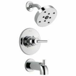 Hot Sale 🧨 Delta Faucet Trinsic® Single Handle Single Function Bathtub & Shower Faucet in Polished Chrome (Trim Only) ⌛