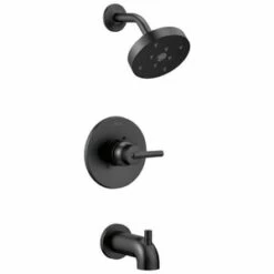 Top 10 🤩 Delta Faucet Trinsic® Single Handle Single Function Bathtub & Shower Faucet in Matte Black (Trim Only) 😀