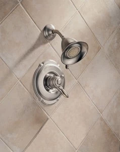 Best deal ❤️ Delta Faucet Victorian® 2.5 gpm Shower Trim Kit with Single Lever Handle and 2-Function Showerhead in Brilliance Polished Brass (Trim Only) 🎉 - Image 3