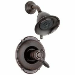 Buy ✨ Delta Faucet Victorian® 2.5 gpm Shower Trim Kit with Single Lever Handle and 2-Function Showerhead in Venetian Bronze (Trim Only) 🤩